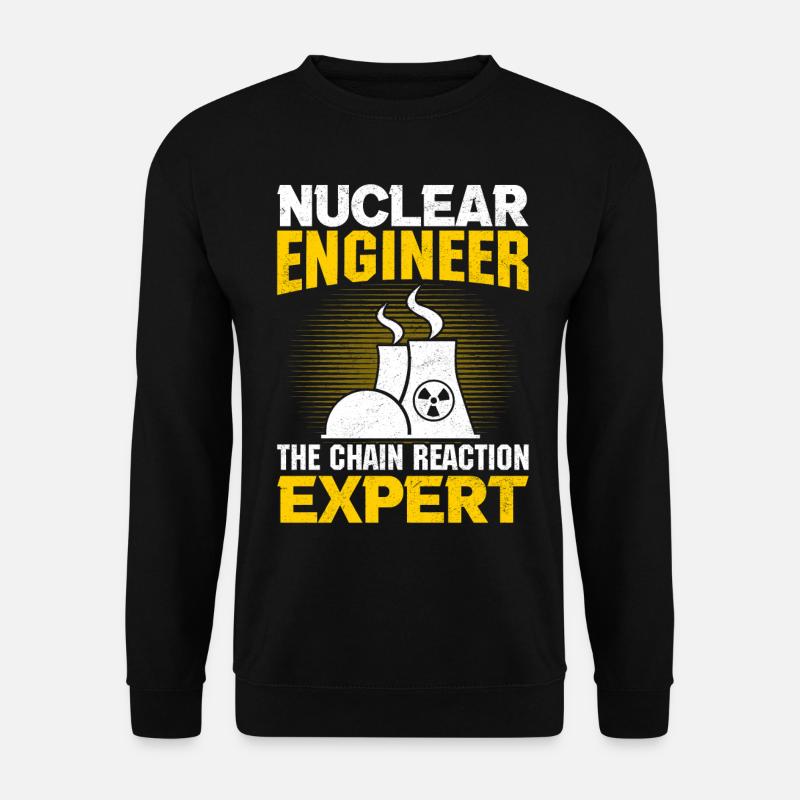 Kernkraftwerk - Unisex Pullover - Schwarz