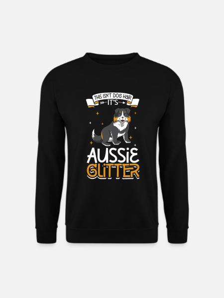 Aussie Glitter - Unisex Sweatshirt - black