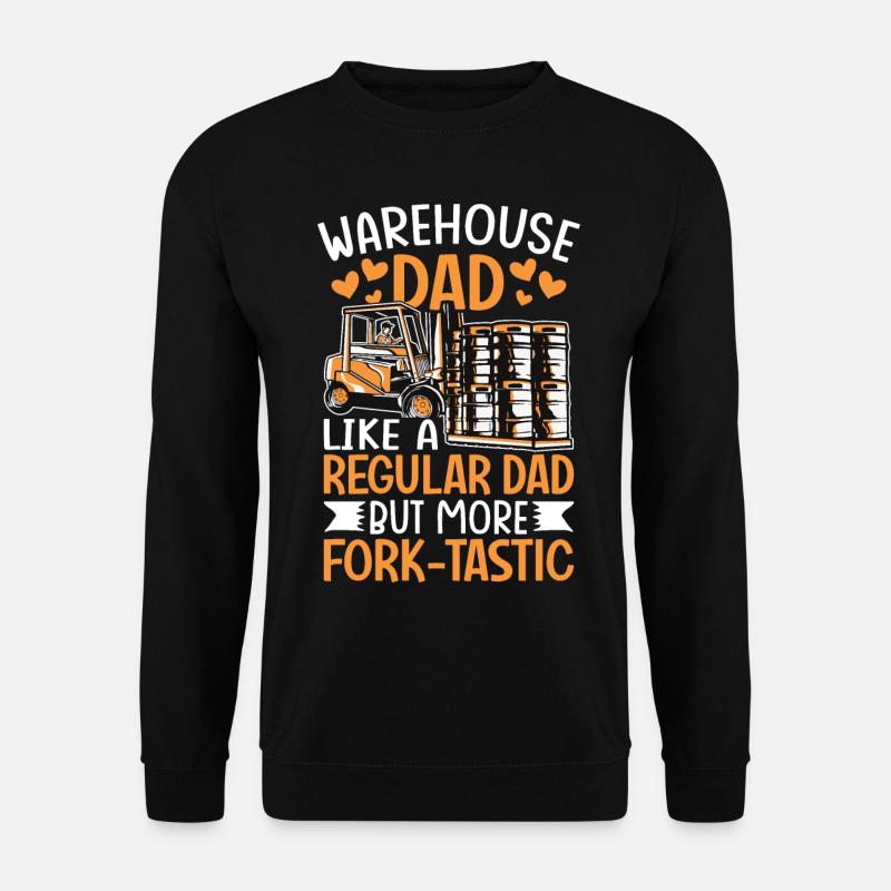 Gabelstaplerfahrer - Unisex Pullover - Schwarz