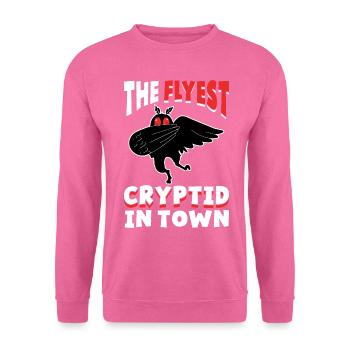 Mothman Kryptozoologie - Unisex Pullover - Pink - Vorne