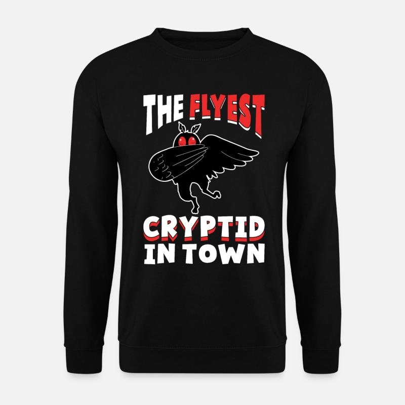 Mothman Kryptozoologie - Unisex Pullover - Schwarz