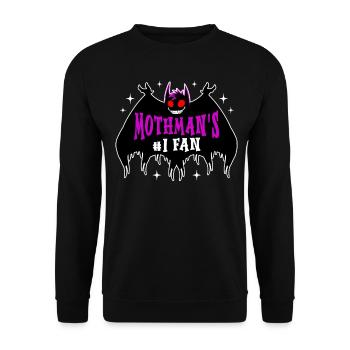 Lustige Kryptoide Kryptozoologie - Unisex Pullover - Schwarz - Vorne - Alina (178cm) & Michal (187cm)