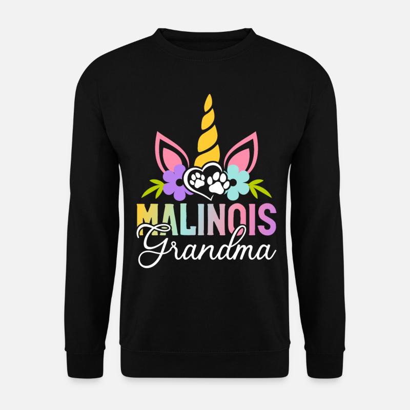 Belgischer Malinois Hund - Unisex Pullover - Schwarz