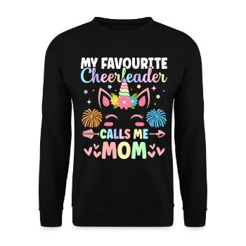 Cheerleading Cheer - Sweat-shirt Unisexe - noir - Devant - Alina (178cm) & Michal (187cm)