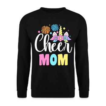 Pom-pom girl pom-pom girl - Sweat-shirt Unisexe - noir - Devant - Alina (178cm) & Michal (187cm)