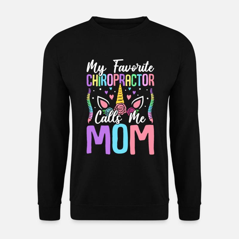 Chiropraktik Chiro - Unisex Pullover - Schwarz