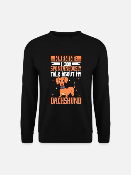 Dachshund Lover - Unisex Sweatshirt - black