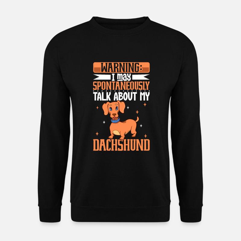 Dachshund Lover - Unisex Sweatshirt - black