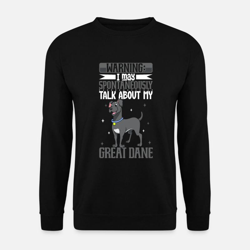 Great Dane Lover - Unisex Sweatshirt - black