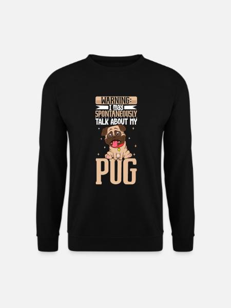 Pug Lover - Unisex Sweatshirt - black