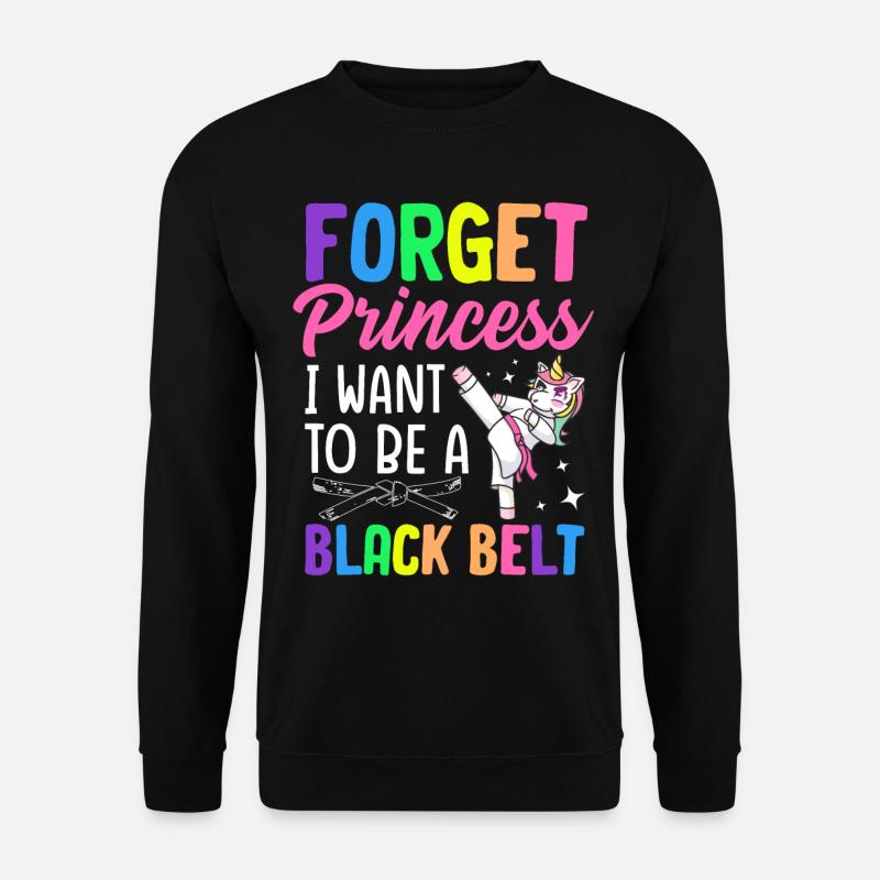 Jiu Jitsu Mädchen BJJ - Unisex Pullover - Schwarz