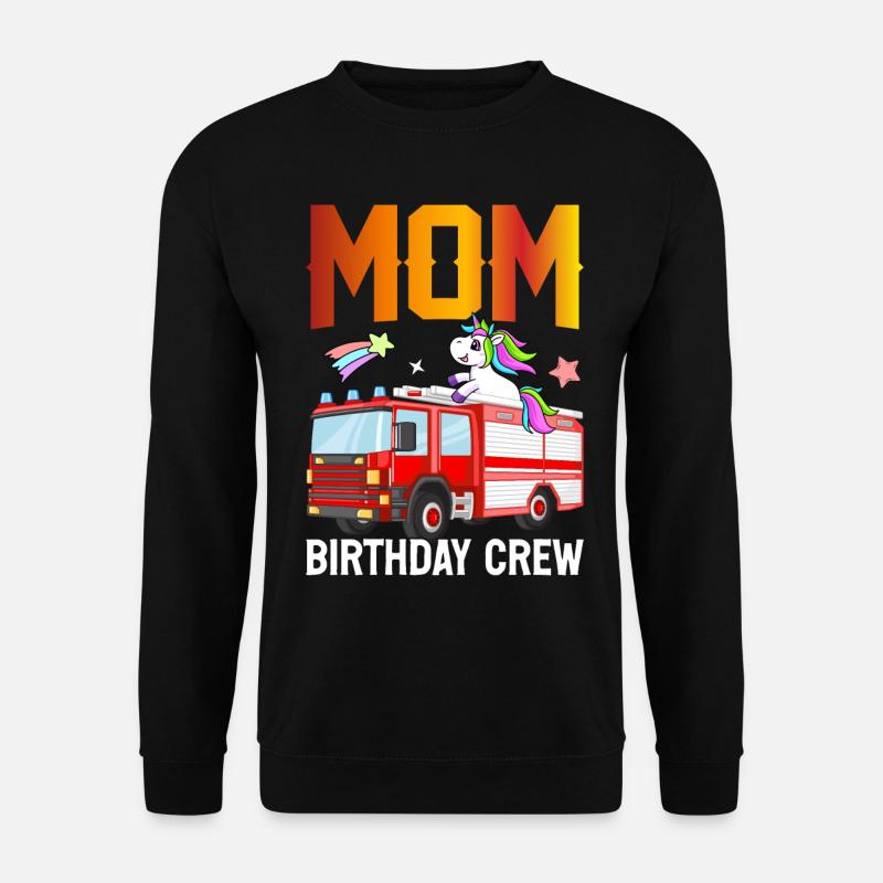 Firefighter Fire Fighting - Unisex Sweatshirt - black
