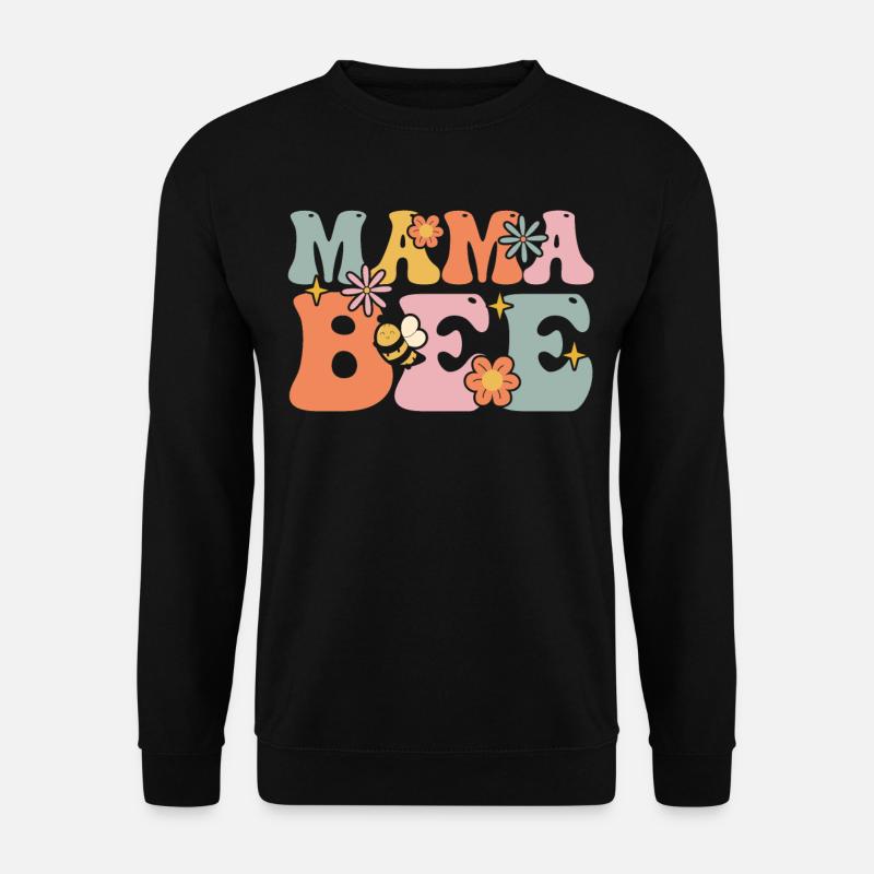 Groovy Beekeeper Imkereimutter - Unisex Pullover - Schwarz