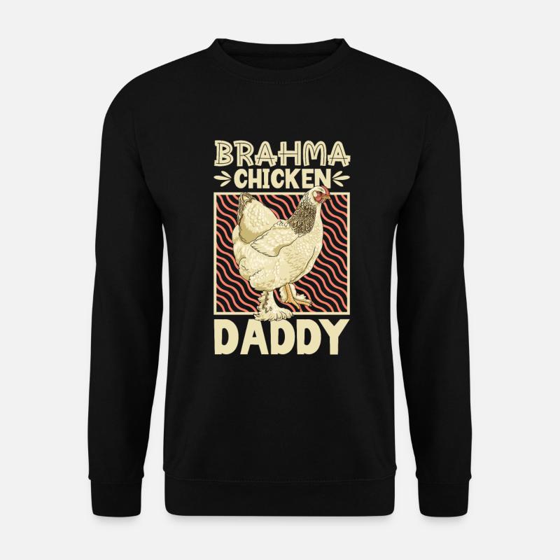 Brahma Papa - Unisex Pullover - Schwarz