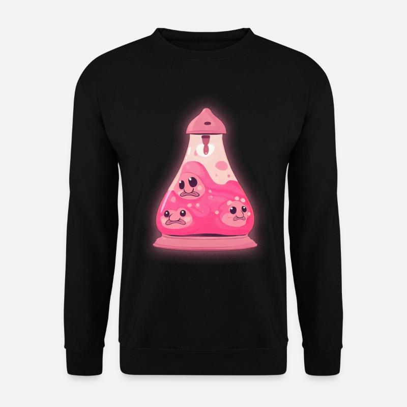 Kawaii Blobfisch-Lavalampe - Unisex Pullover - Schwarz