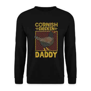 Papa combattant indien - Sweat-shirt Unisexe - noir - Devant - Alina (178cm) & Michal (187cm)