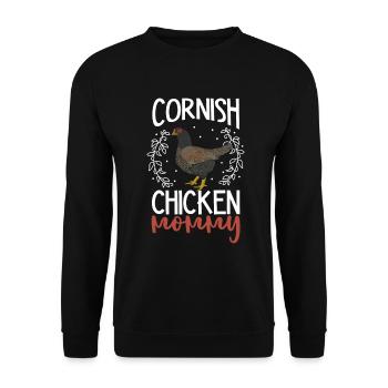 Maman combattante indienne - Sweat-shirt Unisexe - noir - Devant - Alina (178cm) & Michal (187cm)