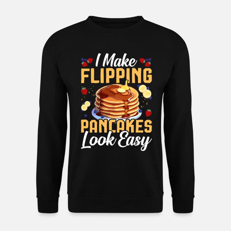 Funny Pancake Maker - Unisex Sweatshirt - black