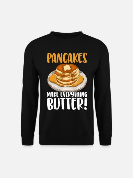 Funny Pancake Maker - Unisex Sweatshirt - black