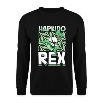 TREX - Hapkido Rex - Sweat-shirt Unisexe - noir - Devant - Alina (178cm) & Michal (187cm)