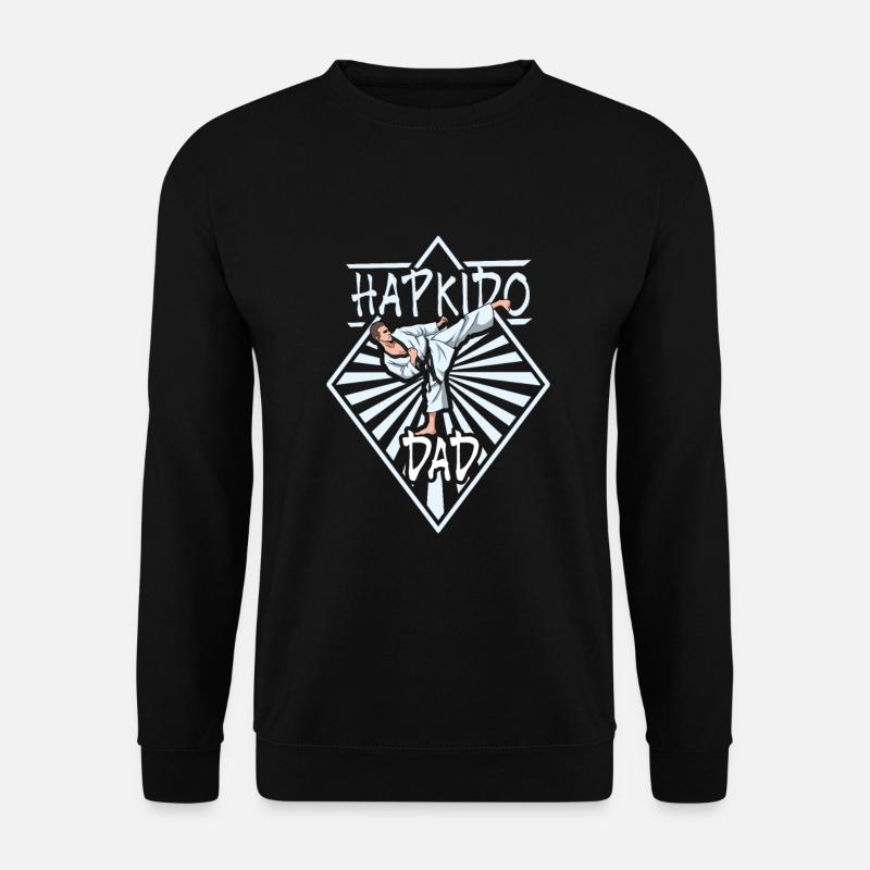 Hapkido Papa - Unisex Pullover - Schwarz