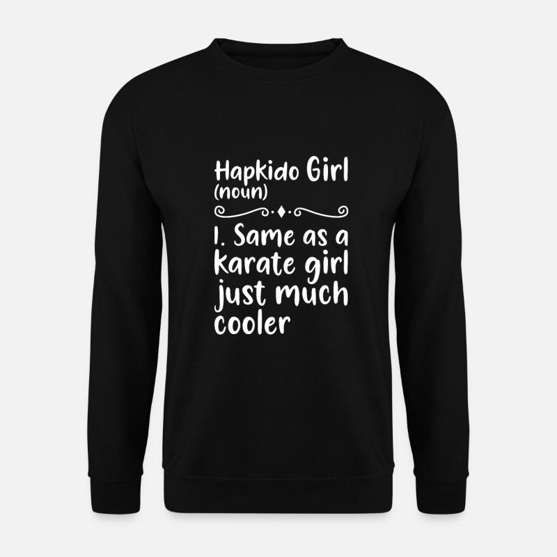 Hapkido girl - Unisex Sweatshirt - black