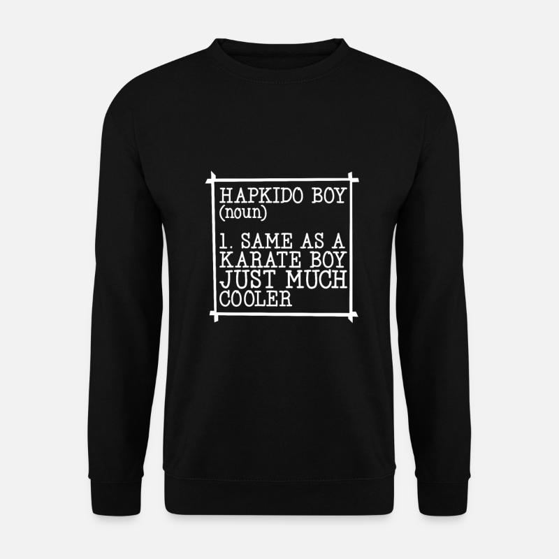 Hapkido boy - Unisex Pullover - Schwarz