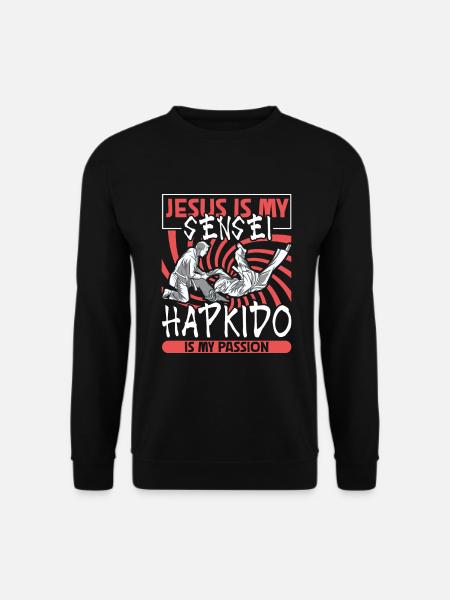 My passion is Hapkido - Unisex Sweatshirt - black