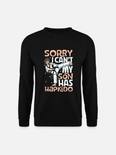My son does Hapkido - Unisex Sweatshirt - black
