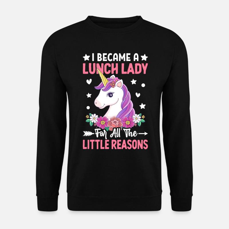 Équipe de cafétéria - Sweat-shirt Unisexe - noir