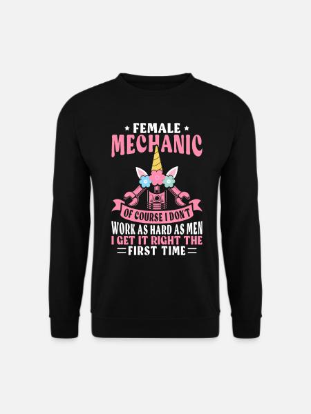 Car Repair Mechanic - Unisex Sweatshirt - black