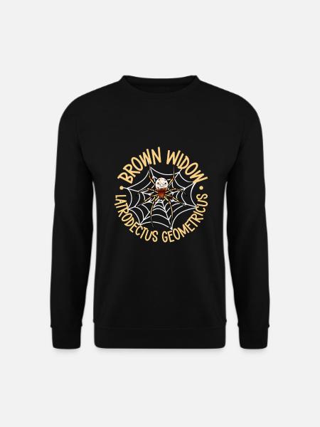 Grey widow - Unisex Sweatshirt - black