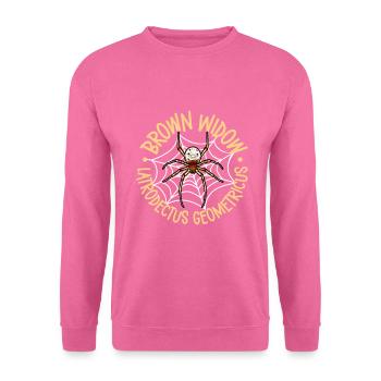 Grey widow - Unisex Sweatshirt - pink - Front