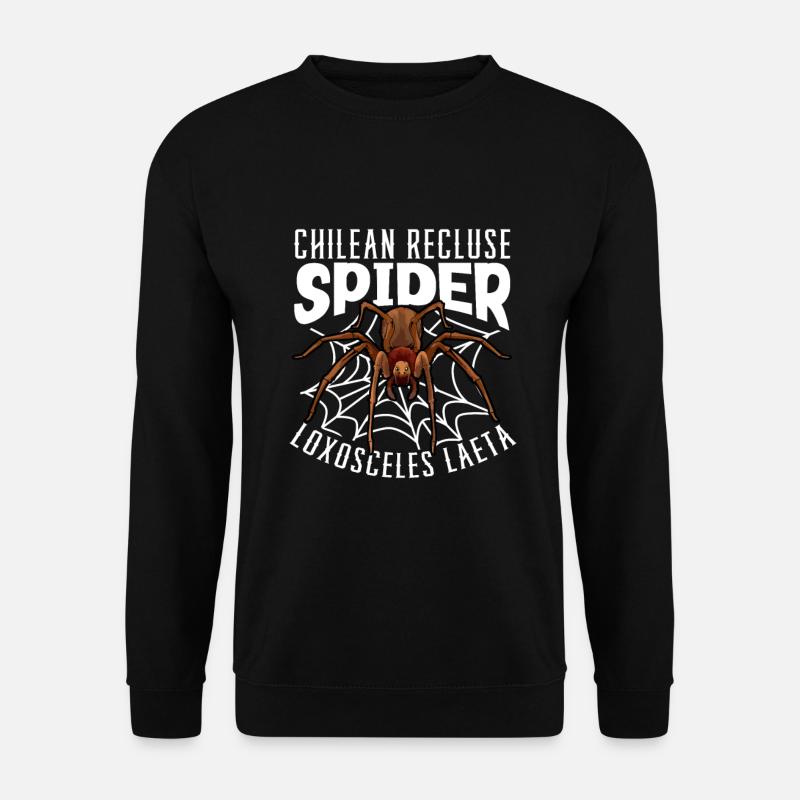 Chilean angle spider - Unisex Sweatshirt - black