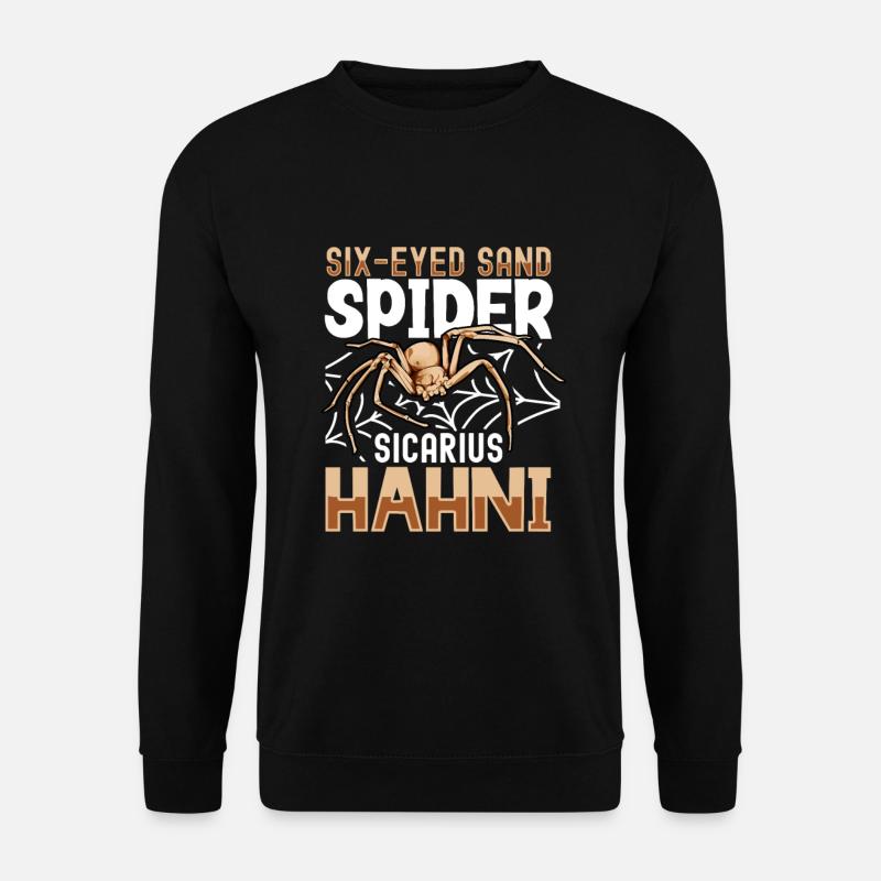 Six-eyed sand spider - Unisex Sweatshirt - black
