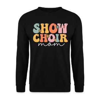 Groovy Chanteur Chanteur Choriste - Sweat-shirt Unisexe - noir - Devant - Alina (178cm) & Michal (187cm)