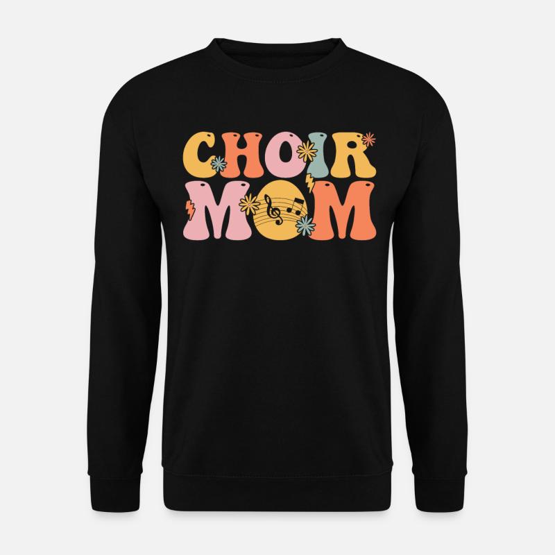 Groovy Singer Singing Chorister - Unisex Pullover - Schwarz