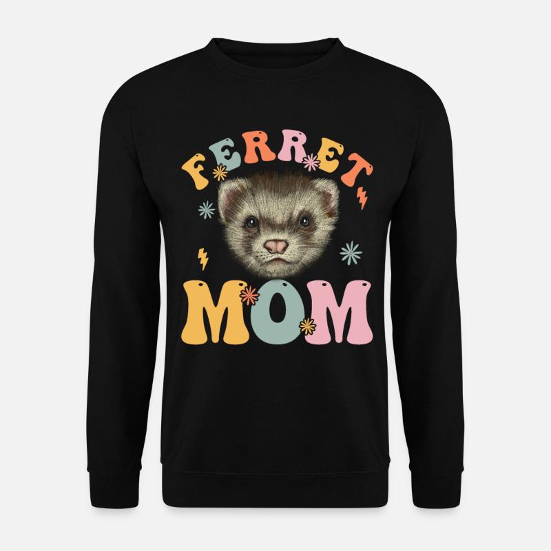 Groovy Tierhalterin - Unisex Pullover - Schwarz