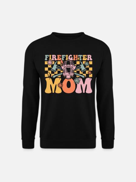Groovy Fire Fighting - Unisex Sweatshirt - black