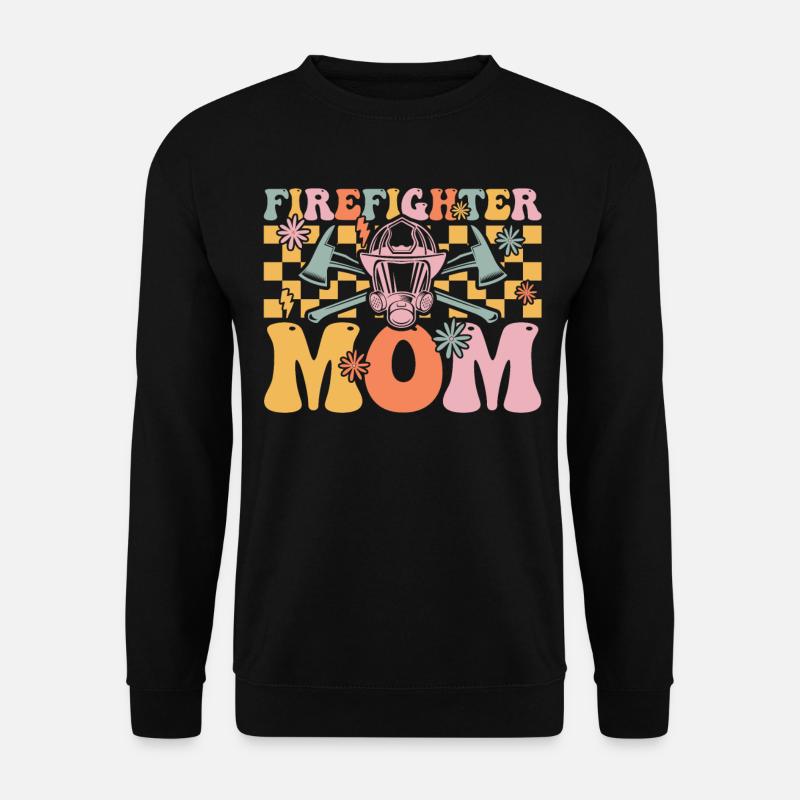 Groovy Brandbekämpfung - Unisex Pullover - Schwarz
