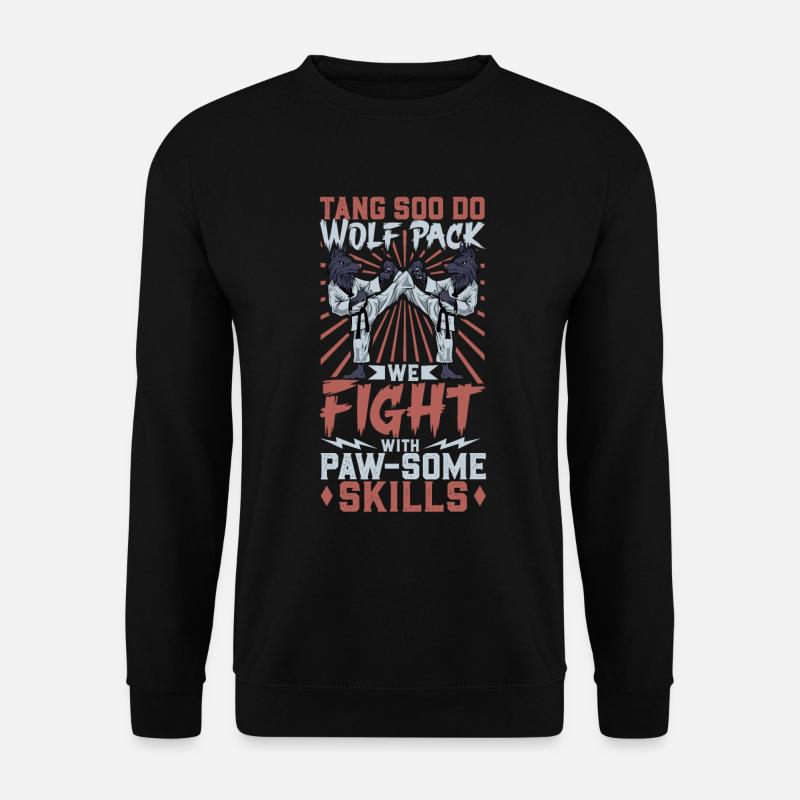 Wolf - Tang Soo Do - Unisex Pullover - Schwarz