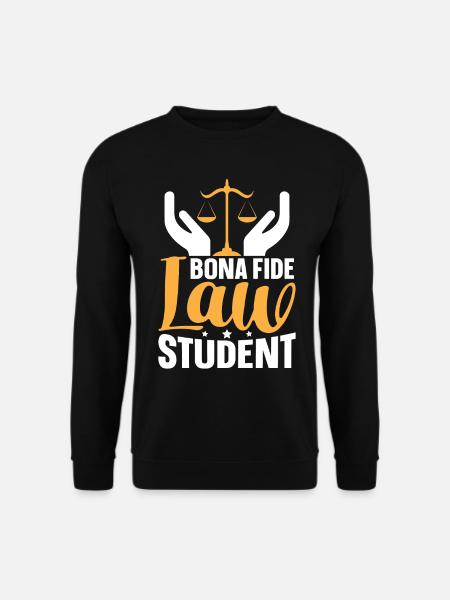 Law studies Future lawyer - Unisex Sweatshirt - black