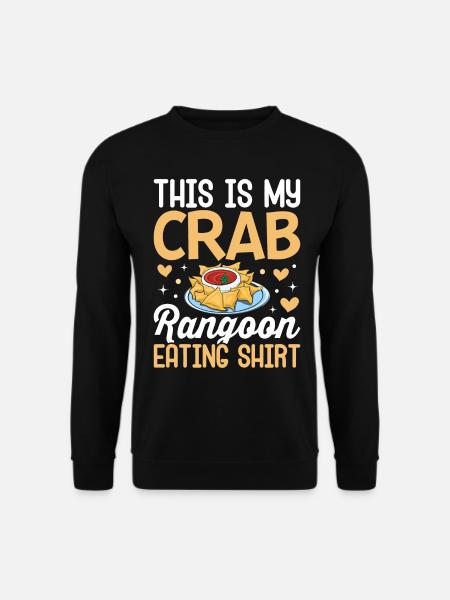 Lustiges chinesisches Essen - Unisex Pullover - Schwarz