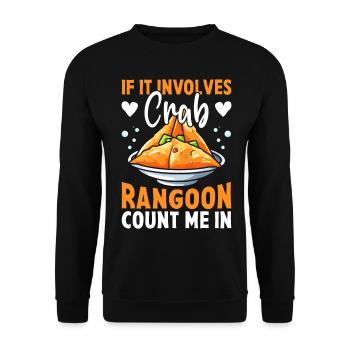 Cuisine chinoise amusante - Sweat-shirt Unisexe - noir - Devant - Alina (178cm) & Michal (187cm)