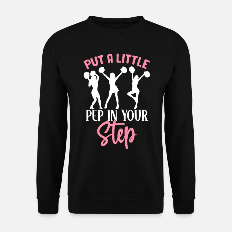 Cheerleading Cheerleader Cheer - Unisex Sweatshirt - black