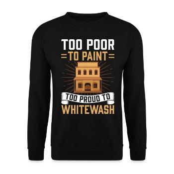Funny Southern Slang - Unisex Sweatshirt - black - Front - Alina (178cm) & Michal (187cm)