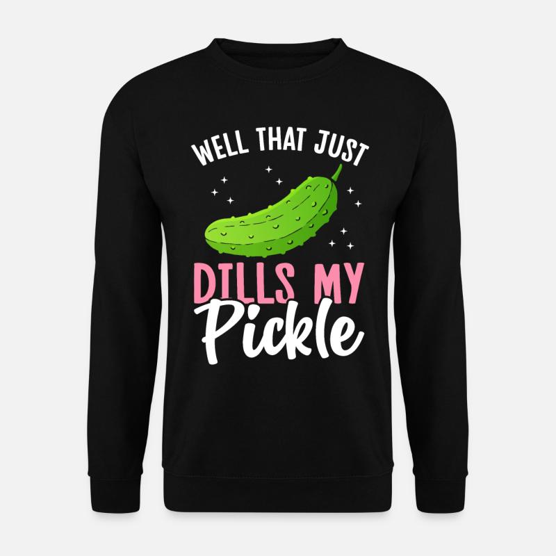 Funny Cucumber Southern Slang - Unisex Sweatshirt - black
