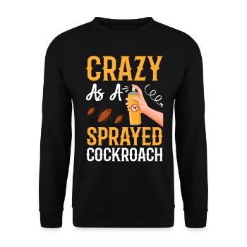 Funny Southern Slang Country - Unisex Sweatshirt - black - Front - Alina (178cm) & Michal (187cm)
