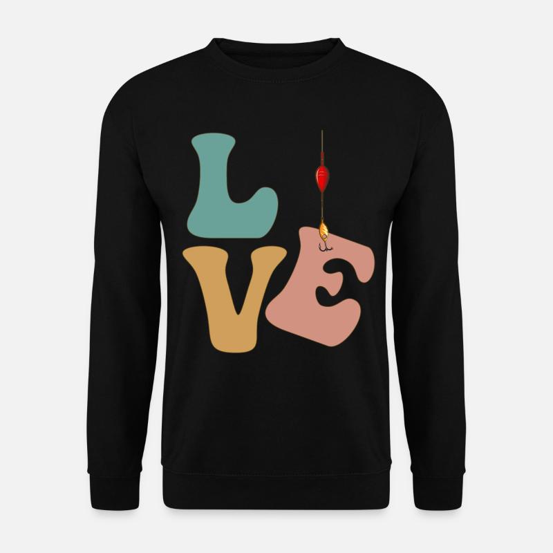 Pêcheur Pêcheur Pêcheur - Sweat-shirt Unisexe - noir