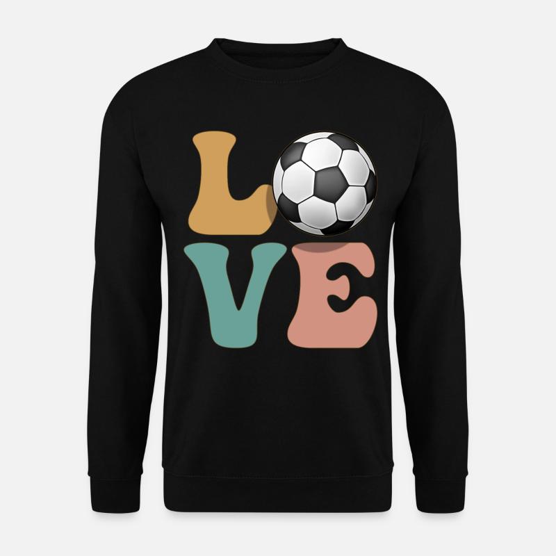 Fußballspieler - Unisex Pullover - Schwarz